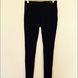 Helmet Lang black wool leggings